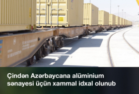 Materias primas para la industria del aluminio fueron importadas de China a Azerbaiyán