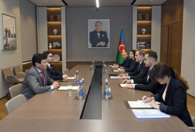 Ministro de Asuntos Exteriores de Azerbaiyán recibe a una delegación parlamentaria de Paraguay