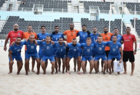 La selección de fútbol playa de Azerbaiyán derrota a Arabia Saudí