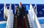   Presidente Ilham Aliyev llega a Türkiye en visita de trabajo  