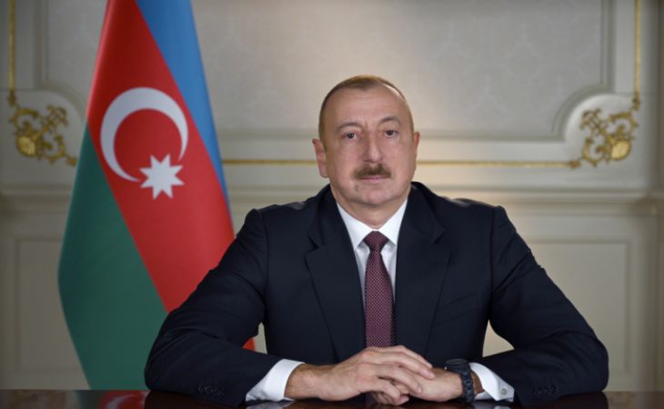  Presidente Ilham Aliyev viaja a Agsu 