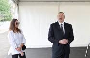   Presidente de Azerbaiyán se familiariza con las obras realizadas en la Reserva Estatal Histórico-Arquitectónica 