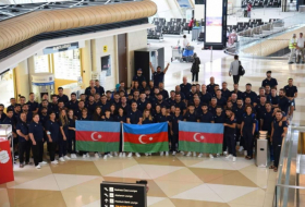 La siguiente parte de la delegación que representa a Azerbaiyán en los Juegos de Solidaridad Islámica parte hacia Türkiye