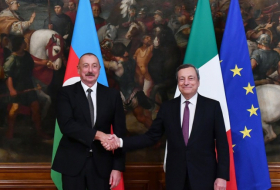   Ilham Aliyev se reunió con el presidente del Consejo de Ministros italiano  