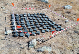   El Ministerio de Defensa de Azerbaiyán neutraliza otras 100 minas terrestres en Lachin enterradas por los armenios  