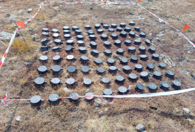   El Ministerio de Defensa de Azerbaiyán neutraliza otras 90 minas enterradas por los armenios en Lachin  