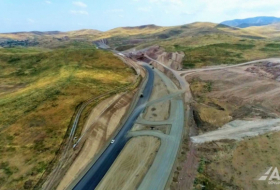 La construcción de la carretera Fuzuli-Hadrut está en su fase final