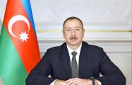   Ilham Aliyev dirigió una carta al líder chino  