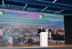     Ilham Aliyev  : Después de que terminó la ocupación, llegamos a lo que consideramos la frontera  