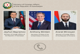  Por iniciativa de Blinken, los jefes de la diplomacia de Azerbaiyán y Armenia mantinenen conversación telefónica 
