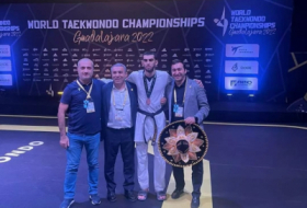 Taekwondista azerbaiyano consigue el bronce mundial en México