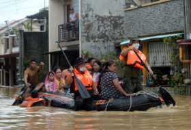 Las inundaciones causan al menos 25 muertos en Filipinas