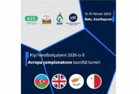 Bakú acogerá el torneo de clasificación para el Campeonato de Europa de Balonmano