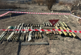   Se encuentran municiones en posiciones militares abandonadas en Gubadli  