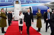   Ilham Aliyev parte rumbo a Hungría   