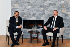   El Presidente de Azerbaiyán se reunió con el Fundador y Presidente del Grupo Adani  