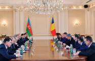   Los presidentes de Azerbaiyán y Rumanía tuvieron una reunión ampliada  