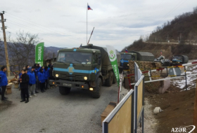 Otros 22 vehículos de las fuerzas de paz rusas atraviesan la zona de protestas sin obstáculos