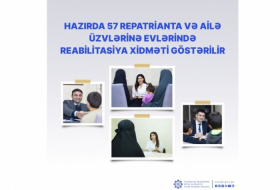 57 personas repatriadas a Azerbaiyán desde Irak y Siria se someten a rehabilitación