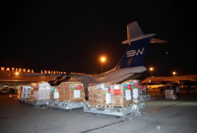   Siguiendo instrucciones de la Primera Dama Mehriban Aliyeva, un avión con ayuda humanitaria de Azerbaiyán despega rumbo a Türkiye  