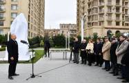  Presidente Ilham Aliyev participa en la inauguración del monumento al destacado compositor Tofig Guliyev 