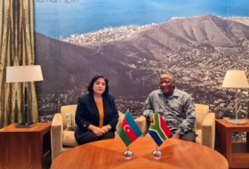La presidenta del Parlamento azerbaiyano realiza una visita oficial a la República de Sudáfrica