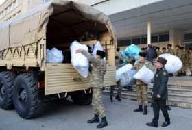   El Ministerio de Defensa de Azerbaiyán envía ayuda humanitaria a Türkiye  