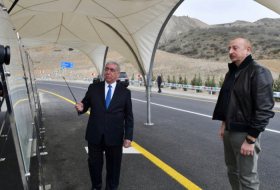   Presidente Ilham Aliyev y la Primera Dama Mehriban Aliyeva visitaron el distrito de Tartar  