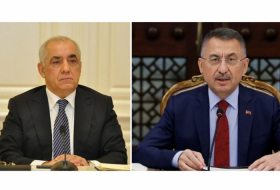   Vicepresidente de Türkiye envía una carta de agradecimiento al primer ministro de Azerbaiyán  