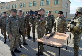 Una delegación de la OTAN visita la unidad militar del Ejército de Azerbaiyán