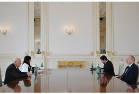   Presidente Aliyev recibe al alto representante de la ONU  