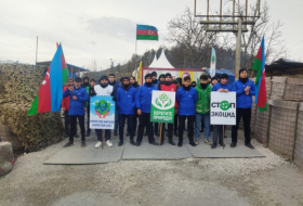   La protesta pacífica de los ecoactivistas azerbaiyanos en la carretera Lachin-Khankandi entra en su 86º día  