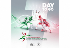 Jóvenes esgrimistas azerbaiyanos competirán en el Campeonato Mundial de Bulgaria