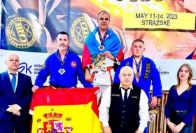 Atletas azerbaiyanos ganan 12 medallas en el Campeonato Europeo Abierto de Ju-Jitsu