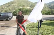   El Presidente Ilham Aliyev inauguró señales en la intersección de las calles Heydar Aliyev, Zafar y 28 de Mayo  