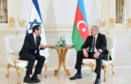   Los presidentes de Azerbaiyán e Israel celebraron una reunión a solas  