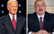     Biden envió un cable al presidente de Azerbaiyán  : 