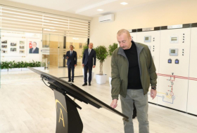   Presidente de Azerbaiyán Ilham Aliyev realiza una visita al distrito de Lachin  