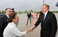   El Presidente de Azerbaiyán y la Primera Dama Mehriban Aliyeva se encuentran en visita de trabajo en Türkiye  