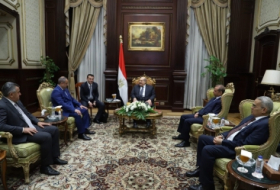 El vicepresidente del Parlamento azerbaiyano se reunió con el presidente del Senado de la República Árabe de Egipto