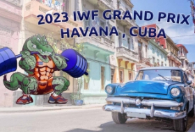 Halterófilos azerbaiyanos competirán en el Gran Premio de la IWF de 2023 en Cuba