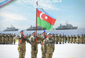  Hoy es el Día de las Fuerzas Armadas en Azerbaiyán 