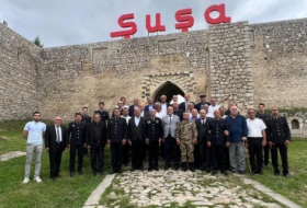   Shusha acoge un acto con motivo del 105 aniversario de la Policía de Azerbaiyán  
 