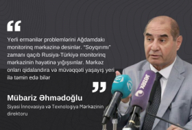  Los armenios de Karabaj deben ser protegidos de los juegos de Armenia - Mubariz Ahmadoglu 