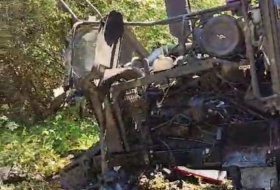 Un tractor chocó contra una mina antitanque en Joyalí