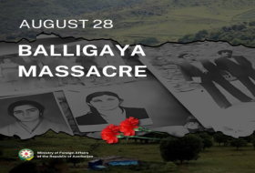     Ministerio de Relaciones Exteriores:   24 civiles azerbaiyanos fueron brutalmente asesinados en la tragedia de Balligaya  