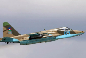   El avión Su-25 de Azerbaiyán se exhibe en TEKNOFEST  