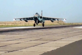   Aviones de la Fuerza Aérea de Azerbaiyán realizan vuelos de entrenamiento  