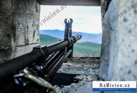  Las posiciones del Ejército de Azerbaiyán se sometieron a fuego  