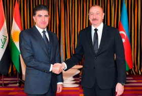 El presidente de Azerbaiyán y el jefe de la región del Kurdistán de Irak mantuvieron una reunión
